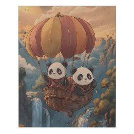 Skyward Journey: Panda Explorers em Voo