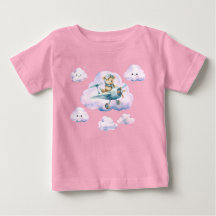 Skyward Soiree: Camisa Teddy Bear Adventure