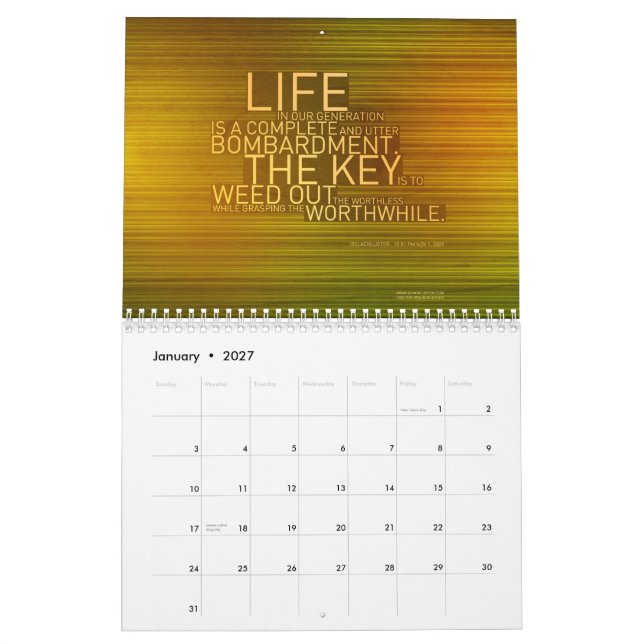 @slackluster: O calendário 2010 do Twitter (Jan 2027)