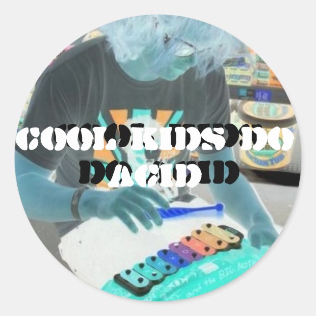 Slade e o GRANDE NADA!legal adesivo ácido (Frente)