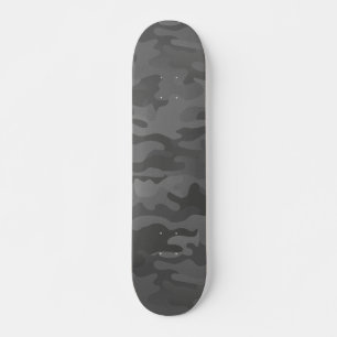 Slate Cinza Stealth Camo Skateboard