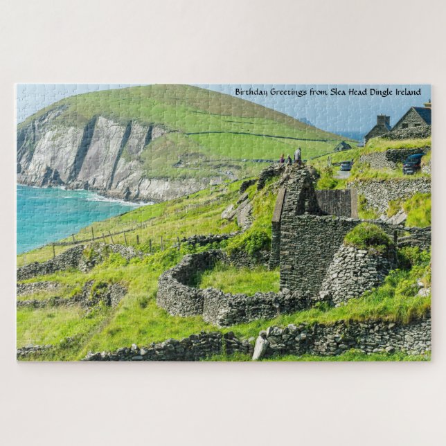 Slea Head Dingle Irlanda. Quebra-cabeça (Horizontal)