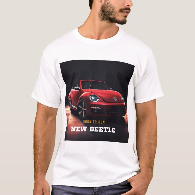Sleek New Beetle Convertible T-Shirt (Frente)