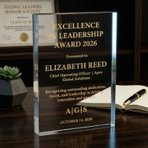 Sleek Transparent Clear Acrylic Script Class 2026 