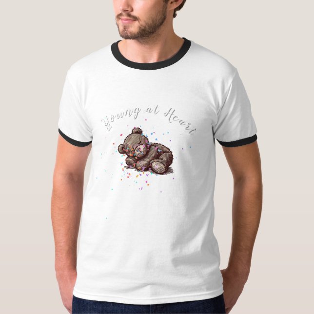 Sleeping Teddy Bear T-Shirt (Frente)