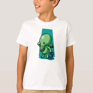 Sleepytime Cthulhu caçoa o t-shirt