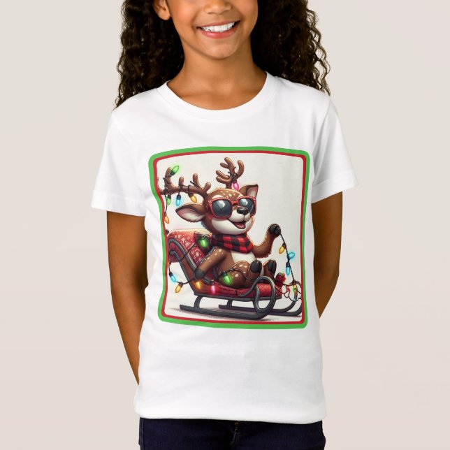 Sleigh O Dia Todo - Camisa De Natal (Frente)
