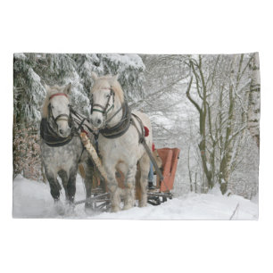 Sleigh Ride in the Snowy Forest