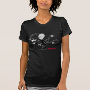 Slendy dândi - t-shirt delgado do homem