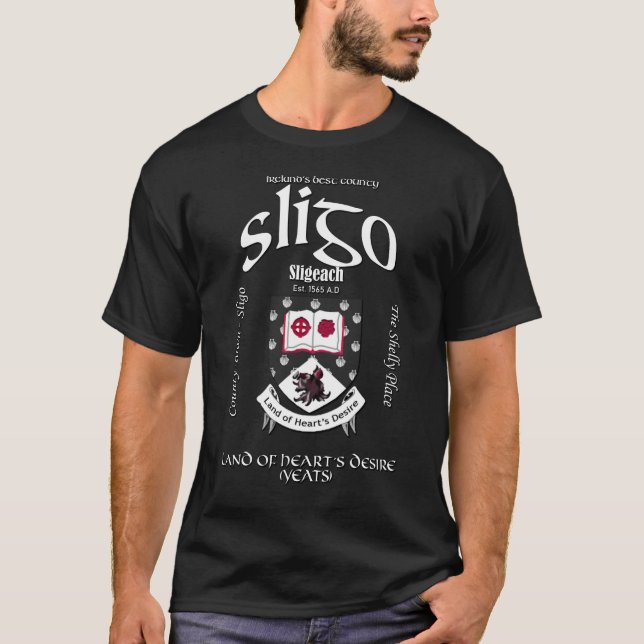 Sligo Ireland Crest T-Shirt (Frente)