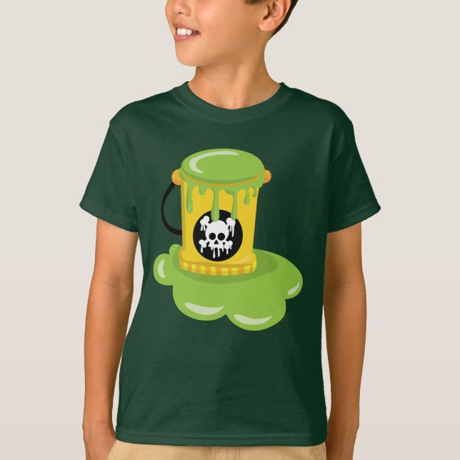 Slime Basic Hanes ComfortSoft® T-Shirt (Frente)