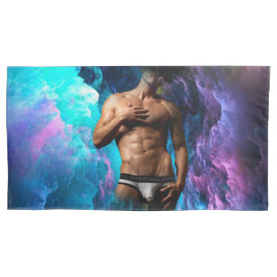 SlipperyJoe's cueca masculina musculosa protuberân