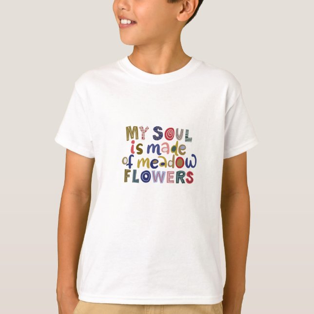 Slogan Impresso Toddler T-Shirt (Frente)