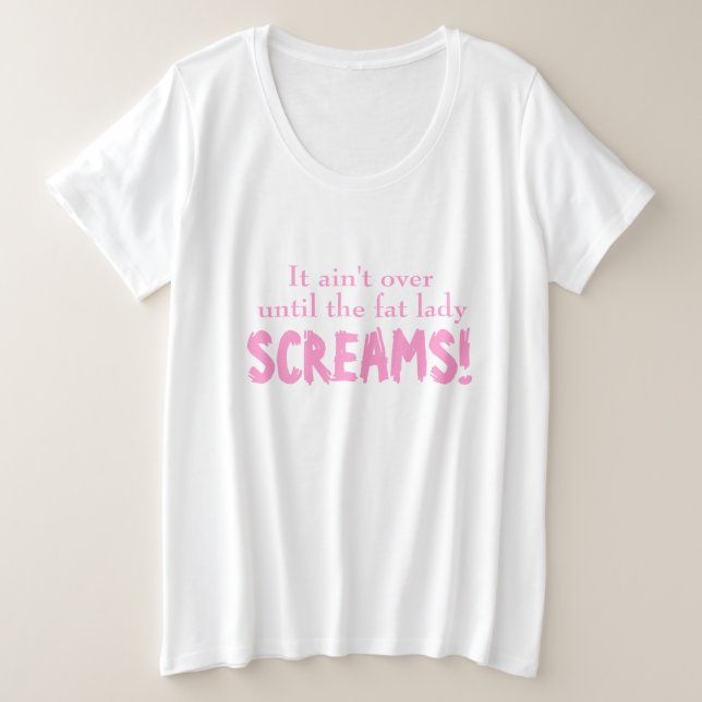 Slogan não acabou até a t-shirt da maternidade (Frente do Design)