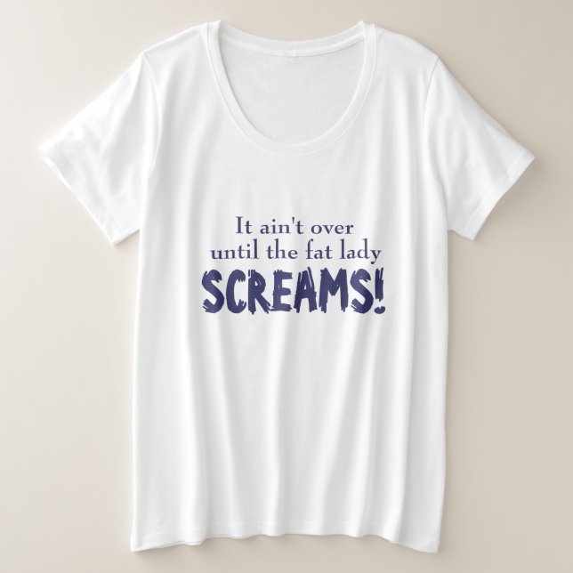 Slogan não acabou até a t-shirt da maternidade (Frente do Design)