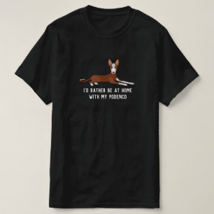 Slogan personalizado do Podenco Dog T-Shirt