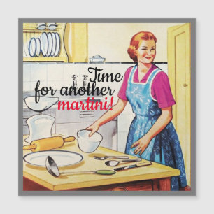 Slogans de Anos 50 Vintage de Mulher Não cozinhar