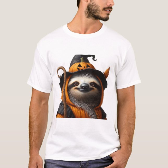 Sloth Halloween Classic T-Shirt (Frente)
