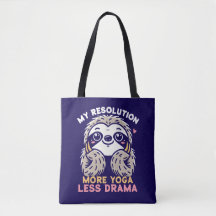 Sloth Tote Bag - Mais Yoga Menos Drama