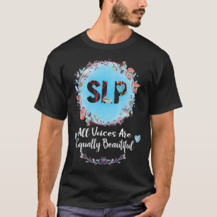 SLP Camisas Língua de Voz Dons patologistas