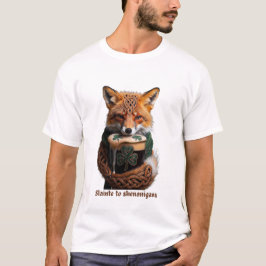 Sly Emerald Fox Toast T-Shirt 