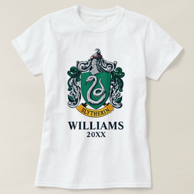 Slytherin | Férias familiares T-Shirt (Frente do Design)