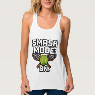 🎾 Smash Mode: ON — Women's Tank Top   Pixel Sport