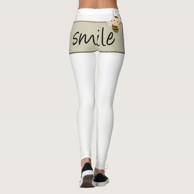 Smile Bumblebee Leggings (Verso)