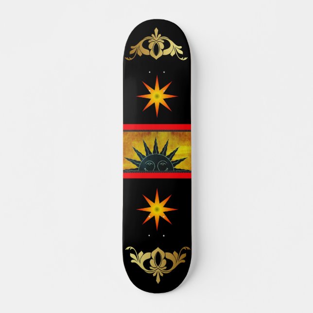 Smiling Sun Skateboard (Frente)