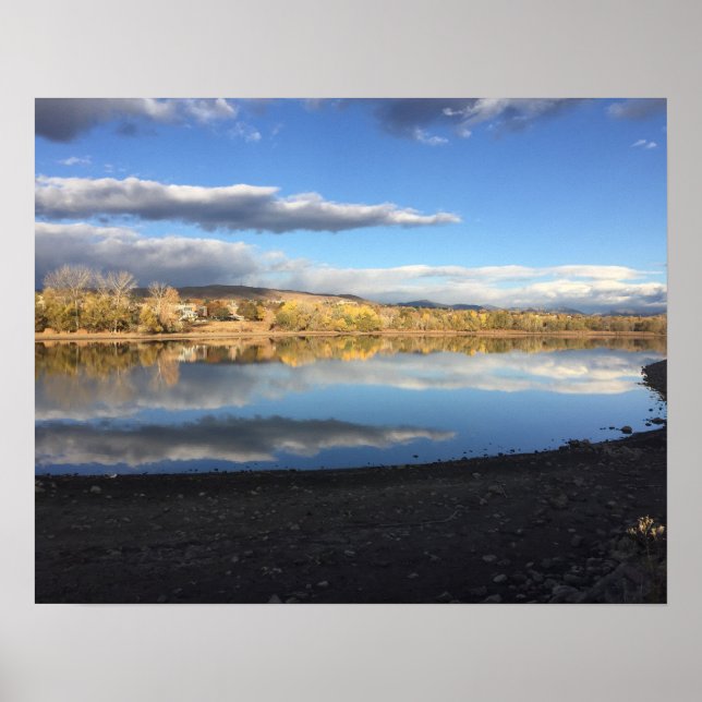 Smith Reservoir Reflexões Poster (Frente)