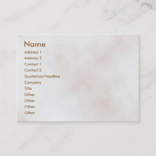 Smoki Cartão de visita