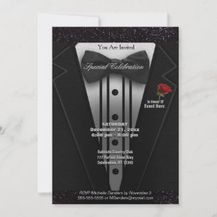 Smoking do modelo   do convite