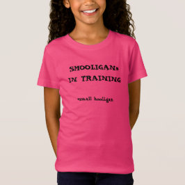 Smooligan treinando camisa infantil