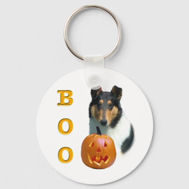 Smooth Collie Boo Chaveiro (Frente)