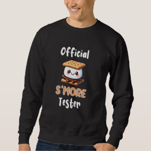 S'mores Camisa Engraçada Smores Tester Acampamento