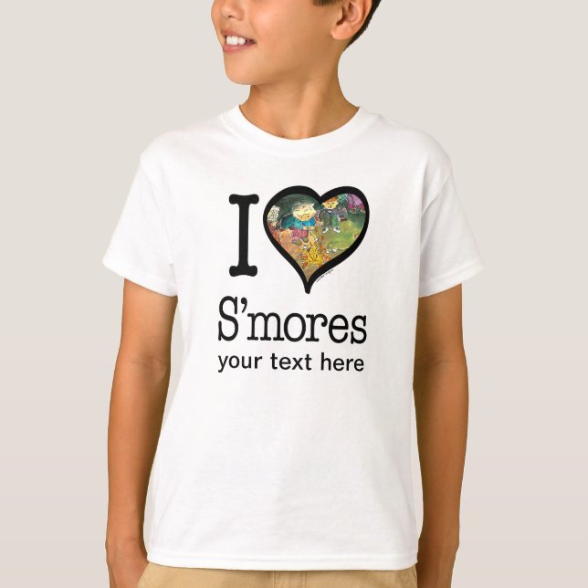 S'mores Lover T-shirt (Frente)