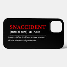 Snaccident - Definição de Dicionário Personalizáve