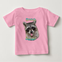 Snack Bandit Funny Raccoon Toddler T-Shirt - Cute