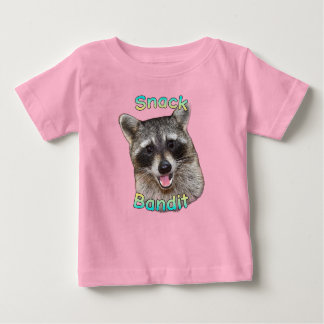 Snack Bandit Funny Raccoon Toddler T-Shirt - Cute