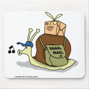 Snail mail Mousepad