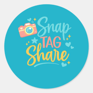Snap Tag Share Adesivo