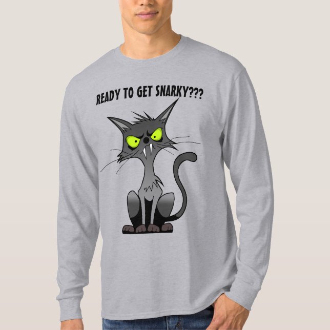 Snarky Cats T-Shirt (Frente)