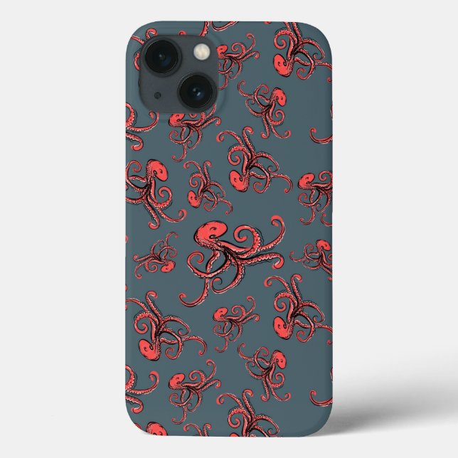 Sneaky Octopus Pattern (Verso)