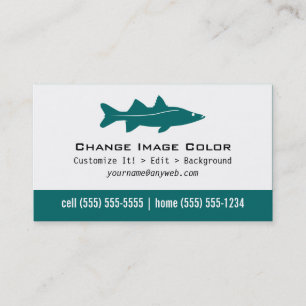 Snook - cartão de assunto pessoal