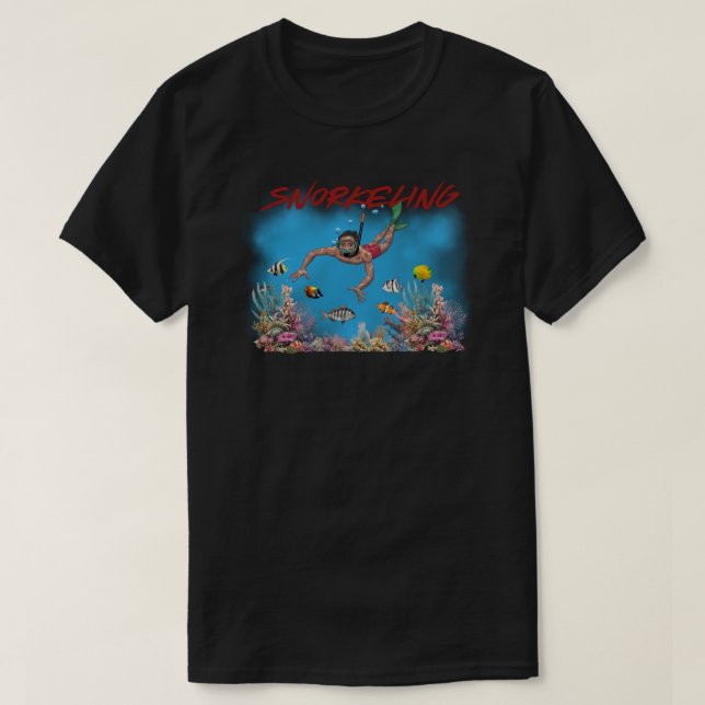 Snorkeling T-Shirt (Frente do Design)