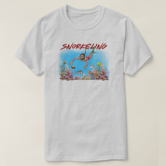 Snorkeling T-Shirt (Frente do Design)