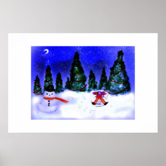 Snow Angel impressão