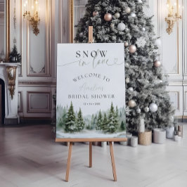 Snow in Love - Sinal de Chá de panela de inverno