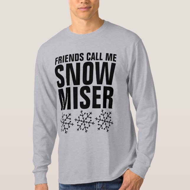SNOW MISER Vintage T-SHIRTS (Frente)
