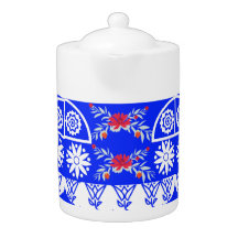 Snowball Florah Teapot